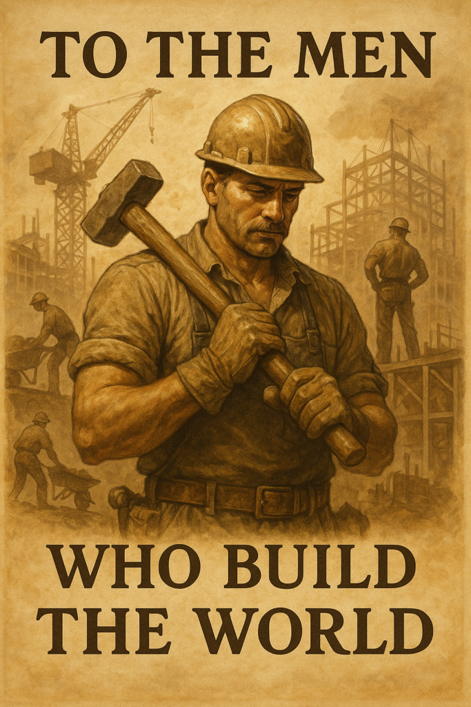To the Men Who Build the World
